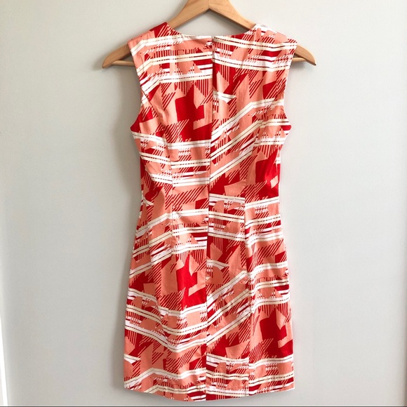French Connection Geometric Pattern Shift Dress - Picture 4 of 8
